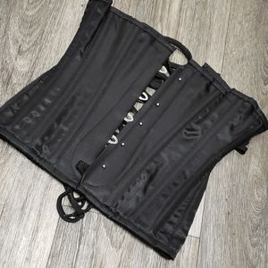 Black Steel Boned Underbust Corset 20" Mae style (discontinued) What Katie Did